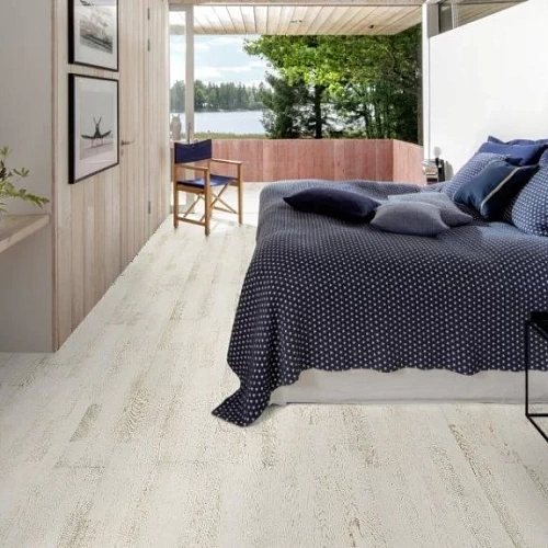 ДУБ SHORELINE WHITE ПАРКЕТНАЯ ДОСКА KARELIA LIGHT